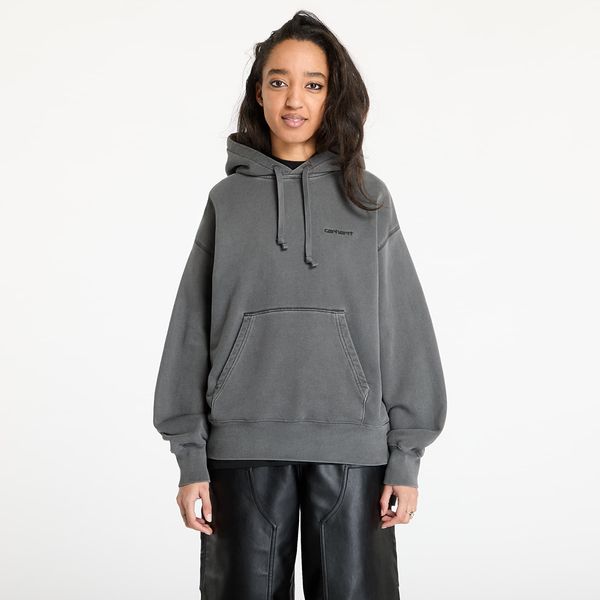 Carhartt WIP Суитшърт Carhartt WIP W' Hooded Lumo Sweat Black Garment Dyed XS