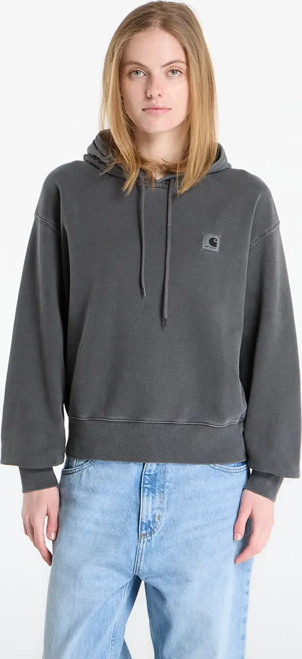 Carhartt WIP Суитшърт Carhartt WIP W' Hooded Nelson Sweat Black Garment Dyed XS