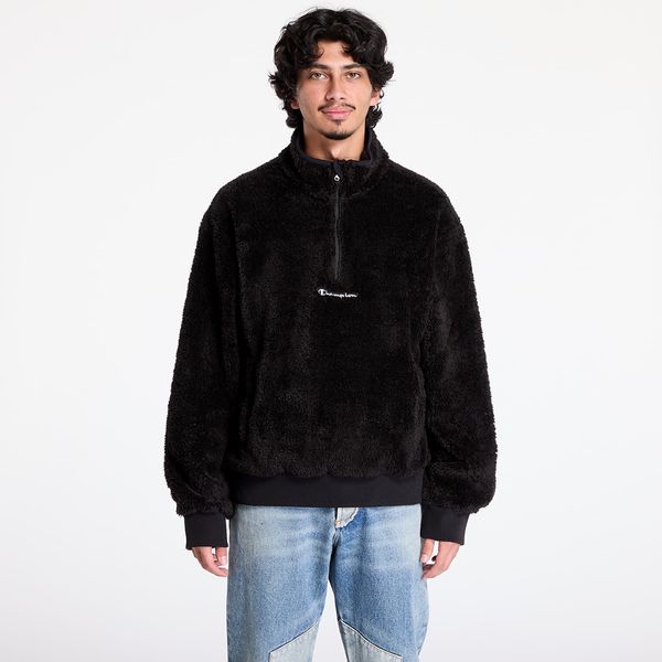 Champion Суитшърт Champion Half Zip Top Black L