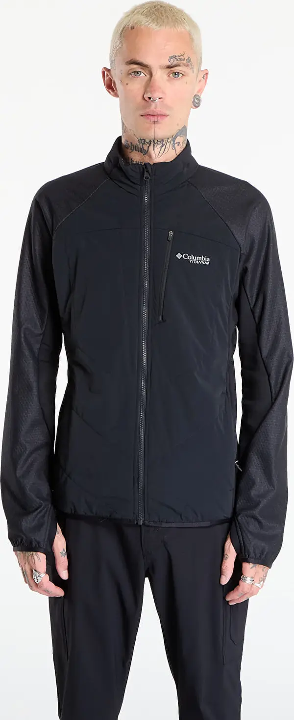 Columbia Суитшърт Columbia Arctic Crest™ Hybrid Full Zip Black XL