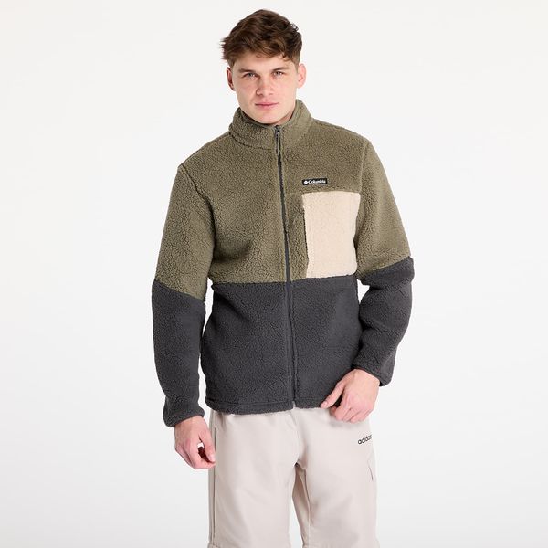 Columbia Суитшърт Columbia Mountainside™ Heavyweight Fleece Stone Green L
