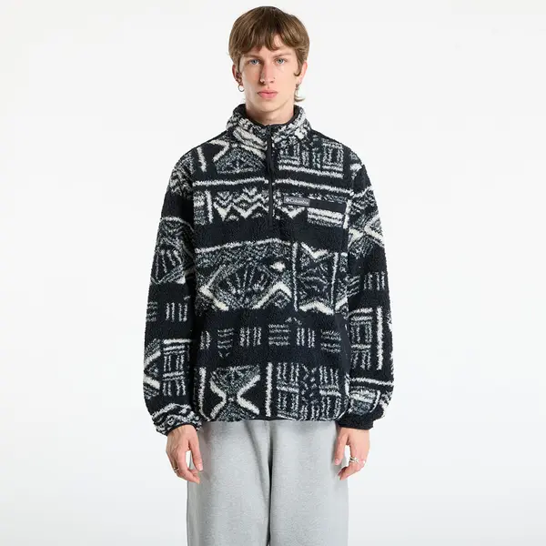 Columbia Суитшърт Columbia Rugged Ridge™ High Pile Half Zip Black Deschutes Days L