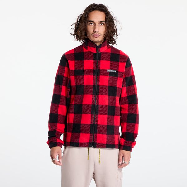 Columbia Суитшърт Columbia Steens Mountain™ Printed Jacket Mountain Red Check Print M