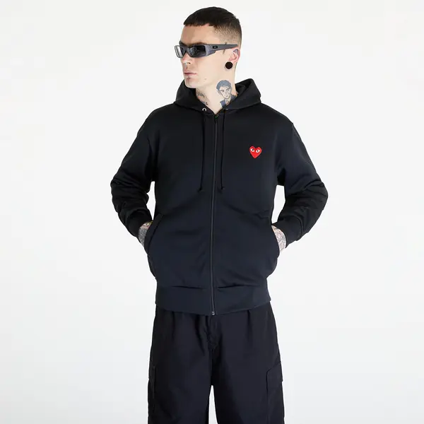 Comme des Garçons PLAY Суитшърт Comme des Garçons PLAY Heart Logo Sweatshirt Knit UNISEX Black M