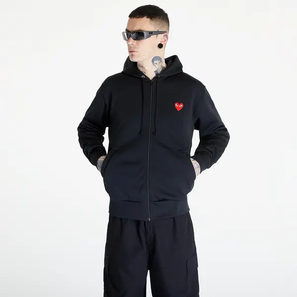 Comme des Garçons PLAY Суитшърт Comme des Garçons PLAY Heart Logo Sweatshirt Knit UNISEX Black XL