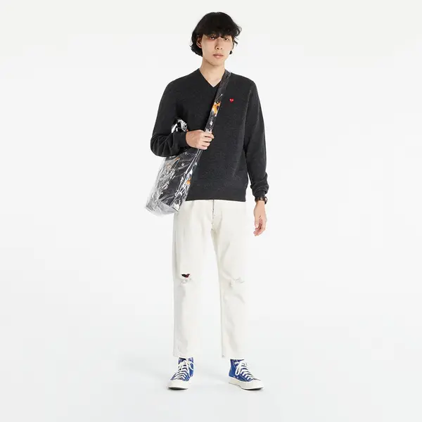 Comme des Garçons PLAY Суитшърт Comme des Garçons PLAY Pullover Knit Charcoal L