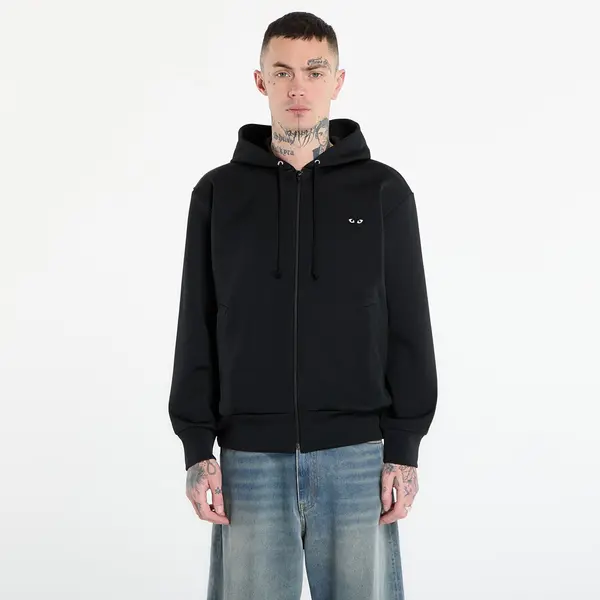 Comme des Garçons PLAY Суитшърт Comme des Garçons PLAY Sweatshirt Black Emblem Knit UNISEX Black XXL
