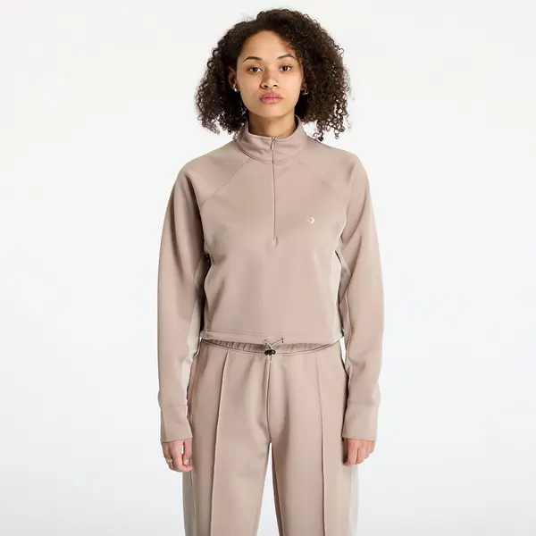 Converse Суитшърт Converse Cropped Fleece Turtleneck Vintage Cargo Sweatshirt Beige M