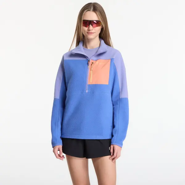 Cotopaxi Суитшърт Cotopaxi W's Abrazo Fleece Half-Zip Jacket Aster and Azure L