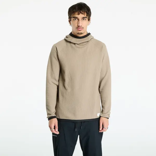 Craft Суитшърт Craft Grid Hood Taupe L