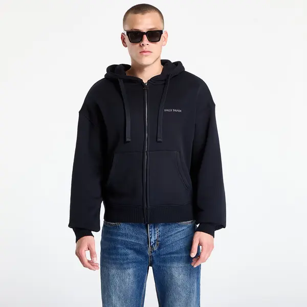 Daily Paper Суитшърт Daily Paper Boxy Zip Up Hoodie Black L