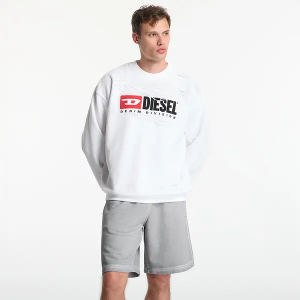 DIESEL Суитшърт Diesel S-Boxt-V1 Sweatshirt White M