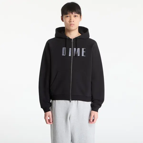 DIME Суитшърт DIME Blocks Zip Hoodie UNISEX Black XXL