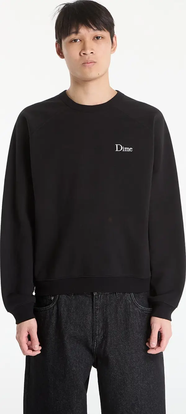 DIME Суитшърт DIME Classic Small Logo Crewneck UNISEX Black XL