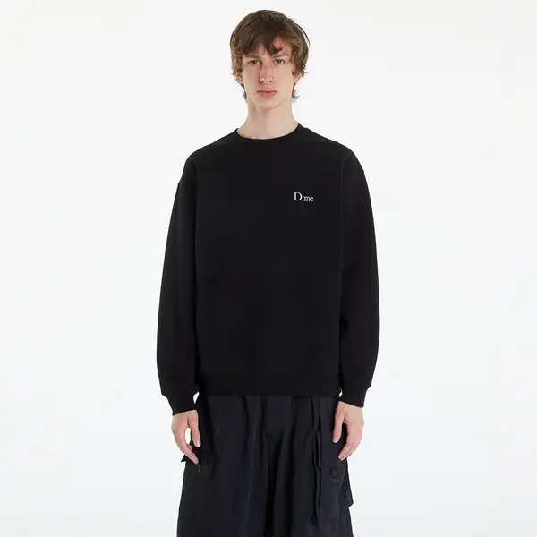 DIME Суитшърт Dime Classic Small Logo Crewneck UNISEX Black XS