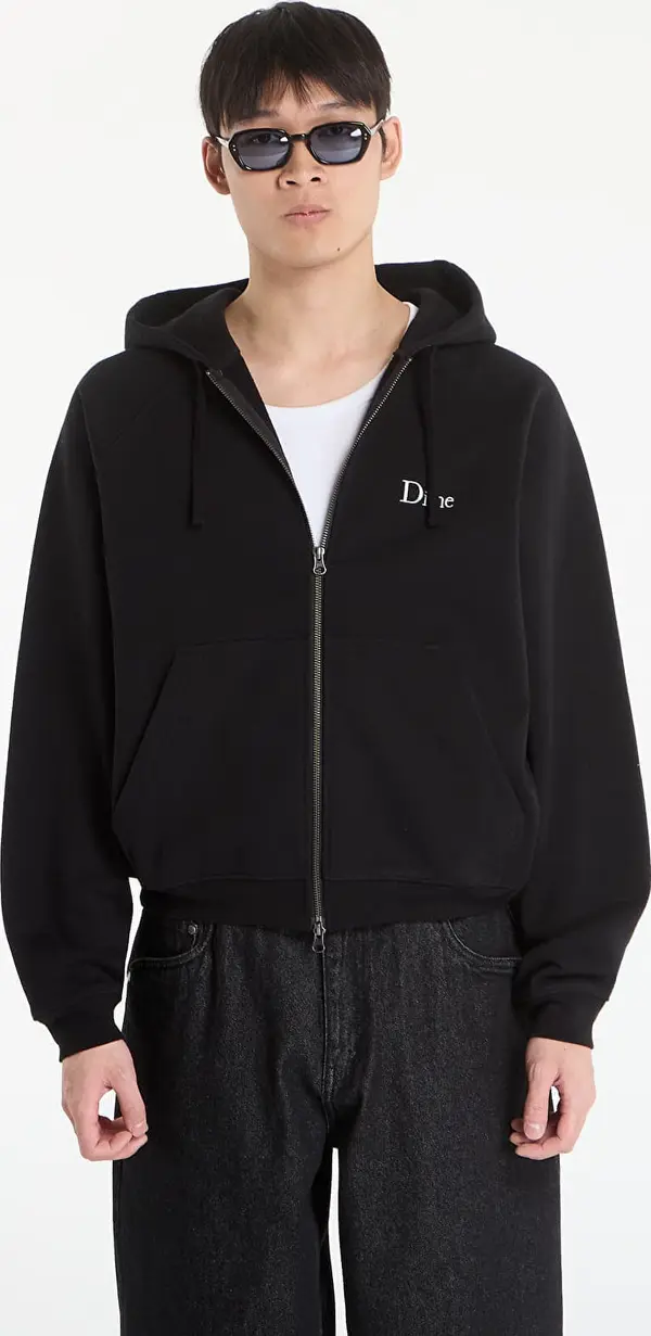 DIME Суитшърт DIME Classic Small Logo Zip Hoodie UNISEX Black L