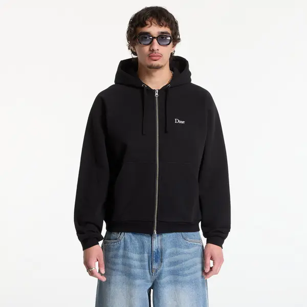 DIME Суитшърт Dime Classic Small Logo Zip Hoodie UNISEX Black M