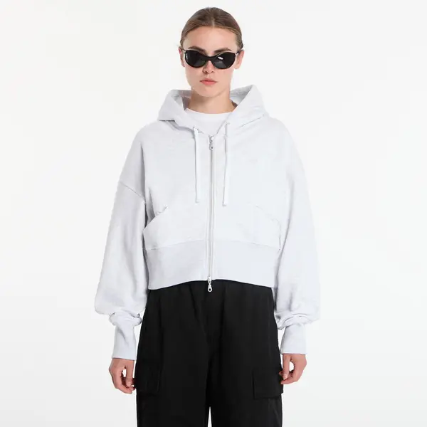 DIME Суитшърт Dime Cropped Zip Hoodie Ash M