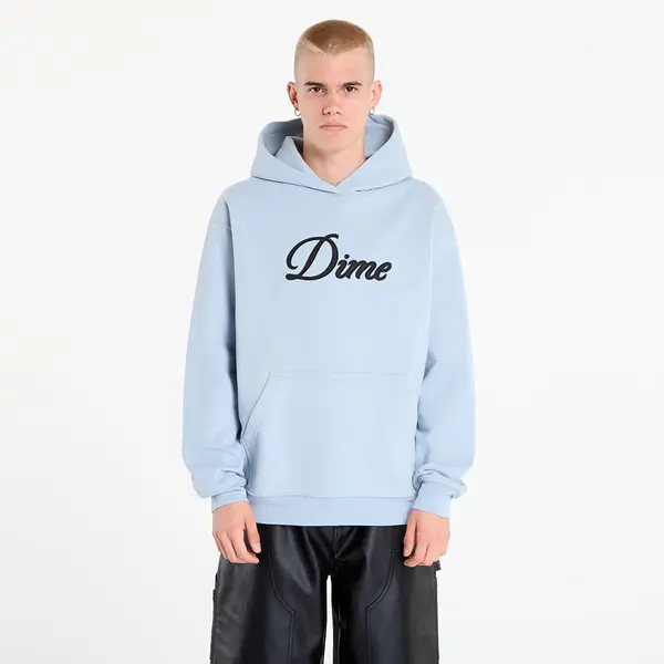 DIME Суитшърт DIME Cursive Hoodie UNISEX Blue Fog XL