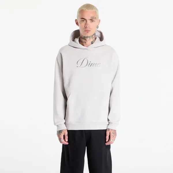 DIME Суитшърт Dime Cursive Hoodie UNISEX Cement S