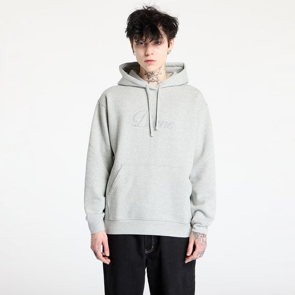 DIME Суитшърт DIME Cursive Logo Hoodie UNISEX Heather Gray S