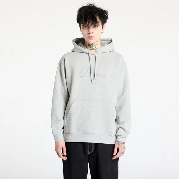 DIME Суитшърт DIME Cursive Logo Hoodie UNISEX Heather Gray S
