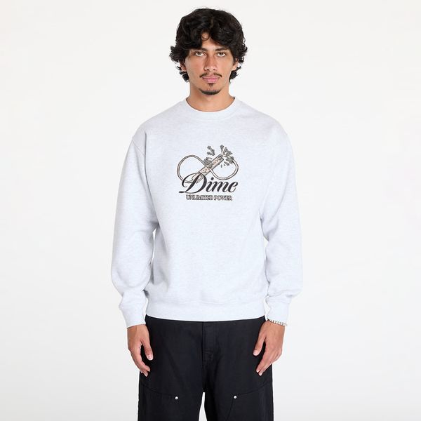 DIME Суитшърт DIME Cursive Power Crewneck UNISEX Ash M