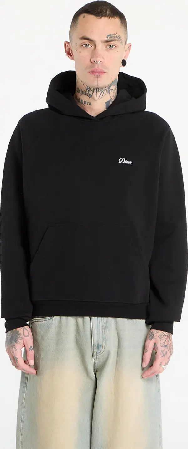 DIME Суитшърт DIME Cursive Small Logo Hoodie UNISEX Black M