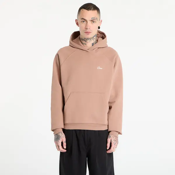 DIME Суитшърт DIME Cursive Small Logo Hoodie UNISEX Sepia L