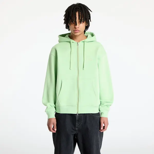 DIME Суитшърт DIME Cursive Zip-Hoodie UNISEX Sage Green S