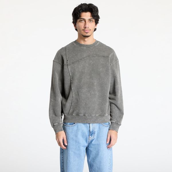 DIME Суитшърт DIME Reverse Stitch Crewneck UNISEX Charcoal Washed S