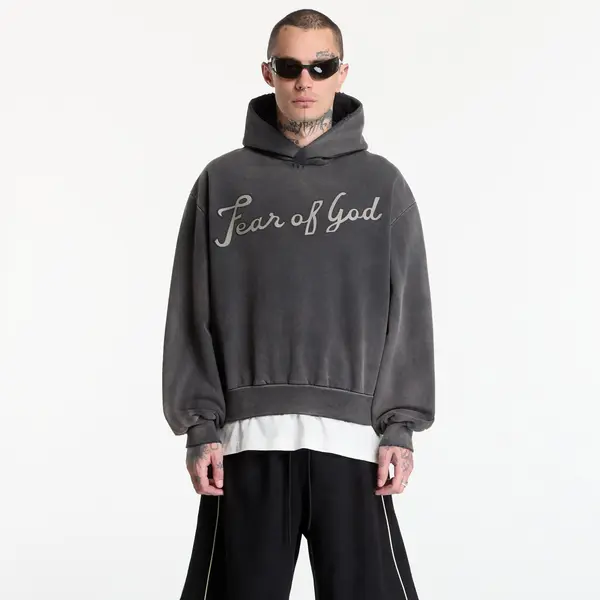 Fear of God Суитшърт Fear Of God 26 Classic Fit Half Raglan Hoodie Off Black S