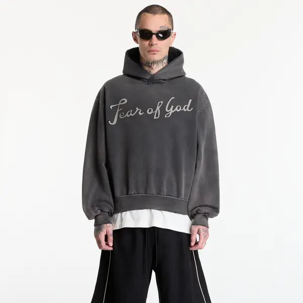 Fear of God Суитшърт Fear Of God 26 Classic Fit Half Raglan Hoodie Off Black XXL