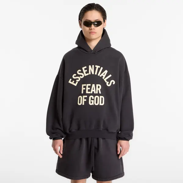 Fear of God Essentials Суитшърт Fear of God Essentials Campus 90'S Hoodie Faded Black XS