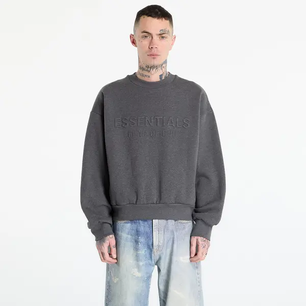 Fear of God Essentials Суитшърт Fear of God Essentials Classic Crewneck Sweatshirt Charcoal Heather L