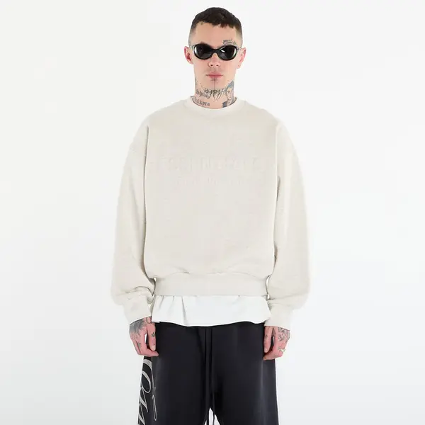 Fear of God Essentials Суитшърт Fear of God Essentials Classic Crewneck Sweatshirt Oatmeal Heather XL