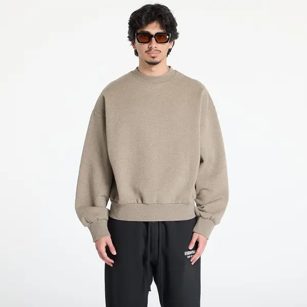 Fear of God Essentials Суитшърт Fear of God Essentials Classic Fit Fleece Crewneck Homestead Heather XXS