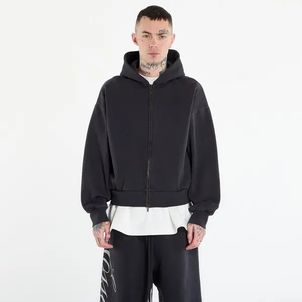 Fear of God Essentials Суитшърт Fear of God Essentials Classic Full Zip Hoodie Vintage Black L
