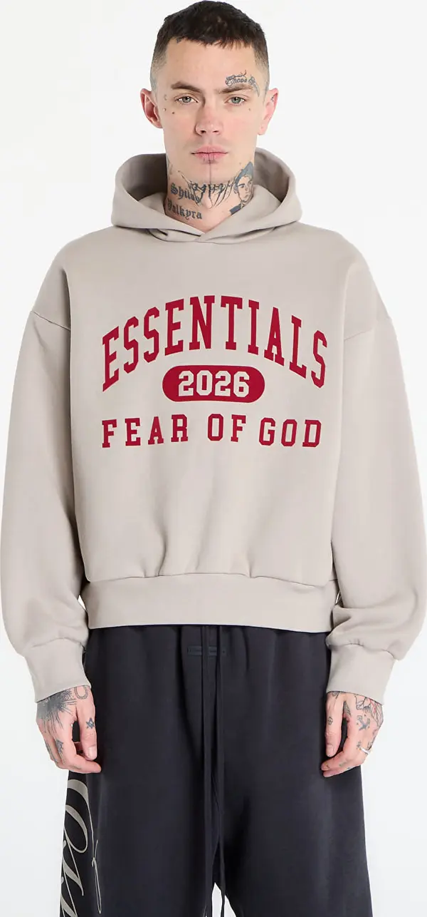 Fear of God Essentials Суитшърт Fear of God Essentials Classic Hoodie Smoke Grey XL