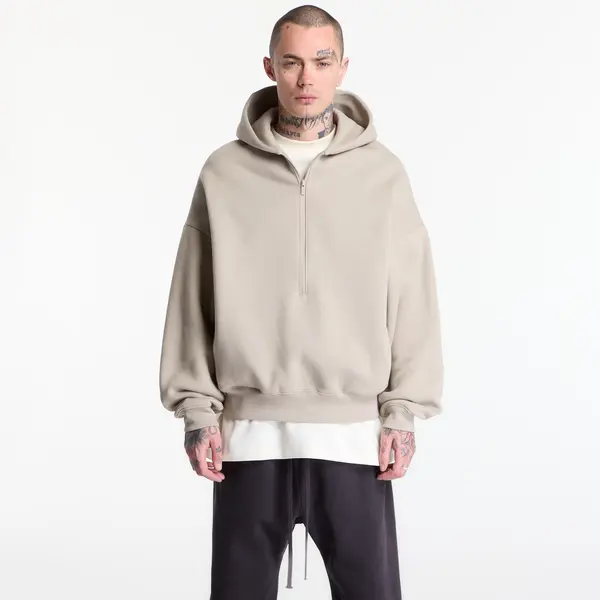 Fear of God Essentials Суитшърт Fear of God Essentials Property Lounge Half Zip Crewneck Seal XXL
