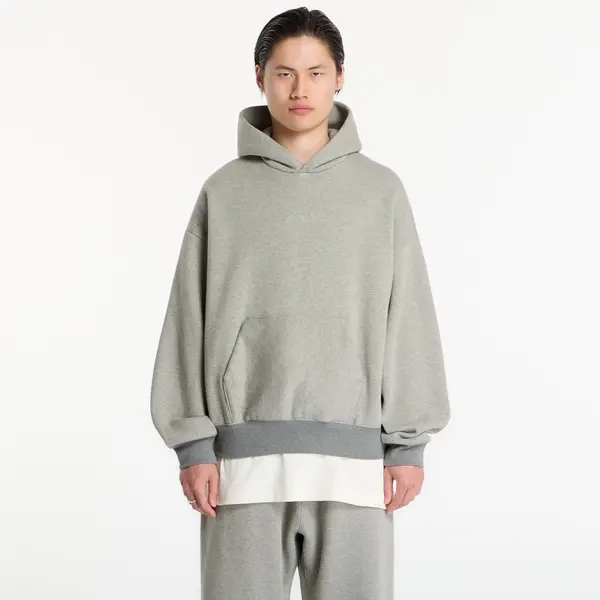 Fear of God Essentials Суитшърт Fear of God Essentials Signature Classic Hoodie Concrete Heather/ Dark Concrete Heather XXL