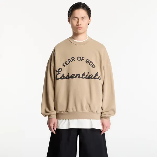 Fear of God Essentials Суитшърт Fear of God Essentials Training 90'S Crewneck Sweatshirt Faded Dune L