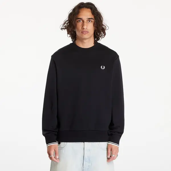 FRED PERRY Суитшърт FRED PERRY Crew Neck Sweatshirt Black XL