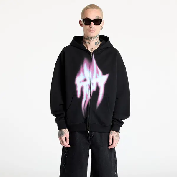 FTSHP Суитшърт FTSHP Walking Art Zip Hoodie UNISEX Fire Black Ash XS