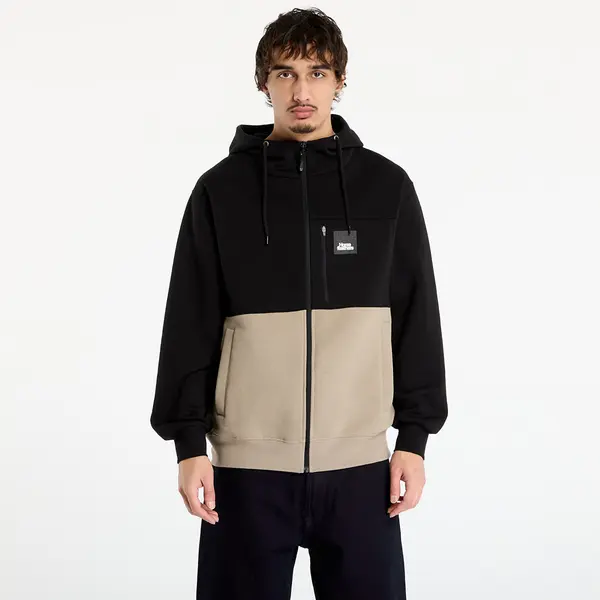 Horsefeathers Суитшърт Horsefeathers Vick Sweatshirt Black/ Taupe M