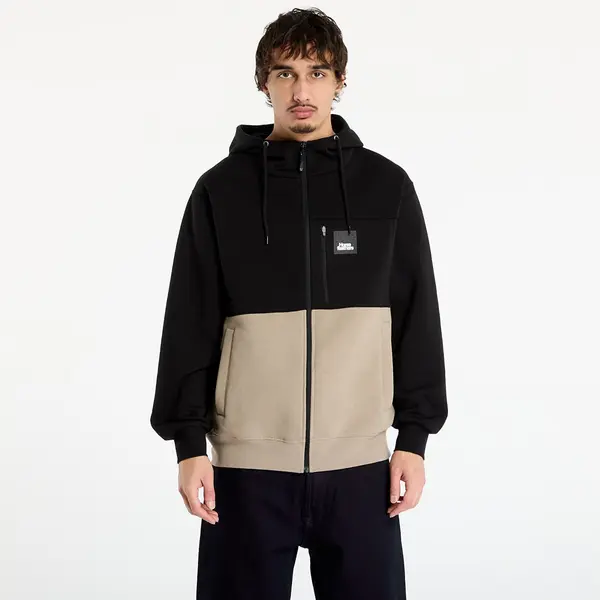 Horsefeathers Суитшърт Horsefeathers Vick Sweatshirt Black/ Taupe S