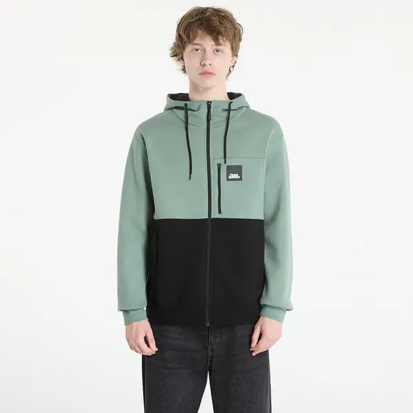 Horsefeathers Суитшърт Horsefeathers Vick Sweatshirt Iceberg Green/ Black S