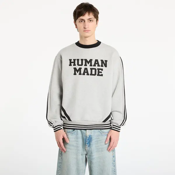 HUMAN MADE Суитшърт HUMAN MADE Elbow Patch Sweatshirt UNISEX Gray L