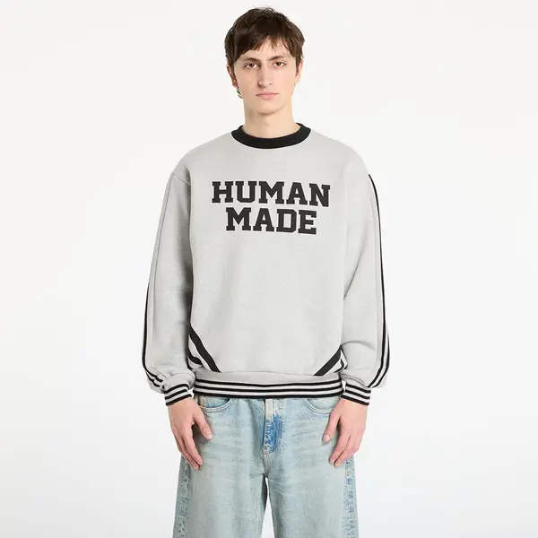HUMAN MADE Суитшърт HUMAN MADE Elbow Patch Sweatshirt UNISEX Gray M