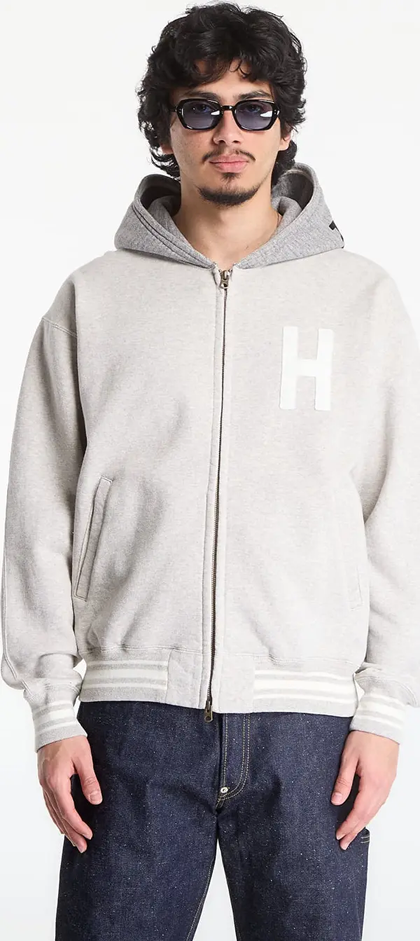 HUMAN MADE Суитшърт HUMAN MADE Zip-Up Hoodie Gray S